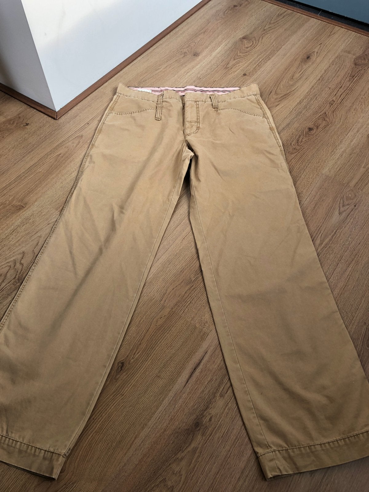 Pinbone & bannock whitewater broek lichtbruin Camel us 38/34, Bruin, Overige maten, Ophalen of Verzenden, Zo goed als nieuw