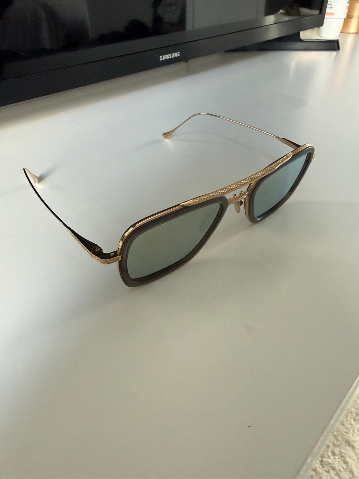 DITA Flight.006 – Luxe zonnebril, Overige merken, Zonnebril, Bruin, Ophalen of Verzenden
