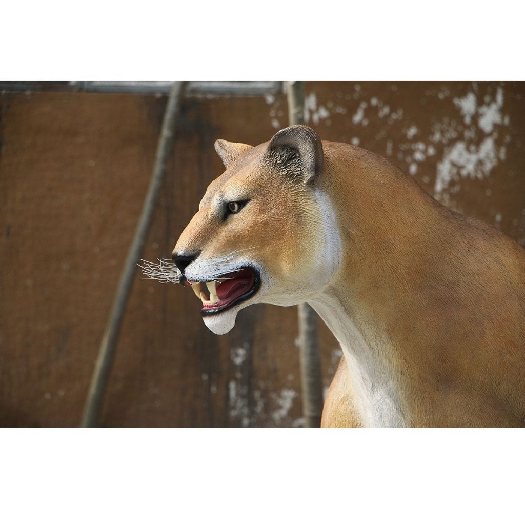 Lion Lioness Walking 243 cm - Leeuwin beeld, Ophalen, Nieuw, Overige typen