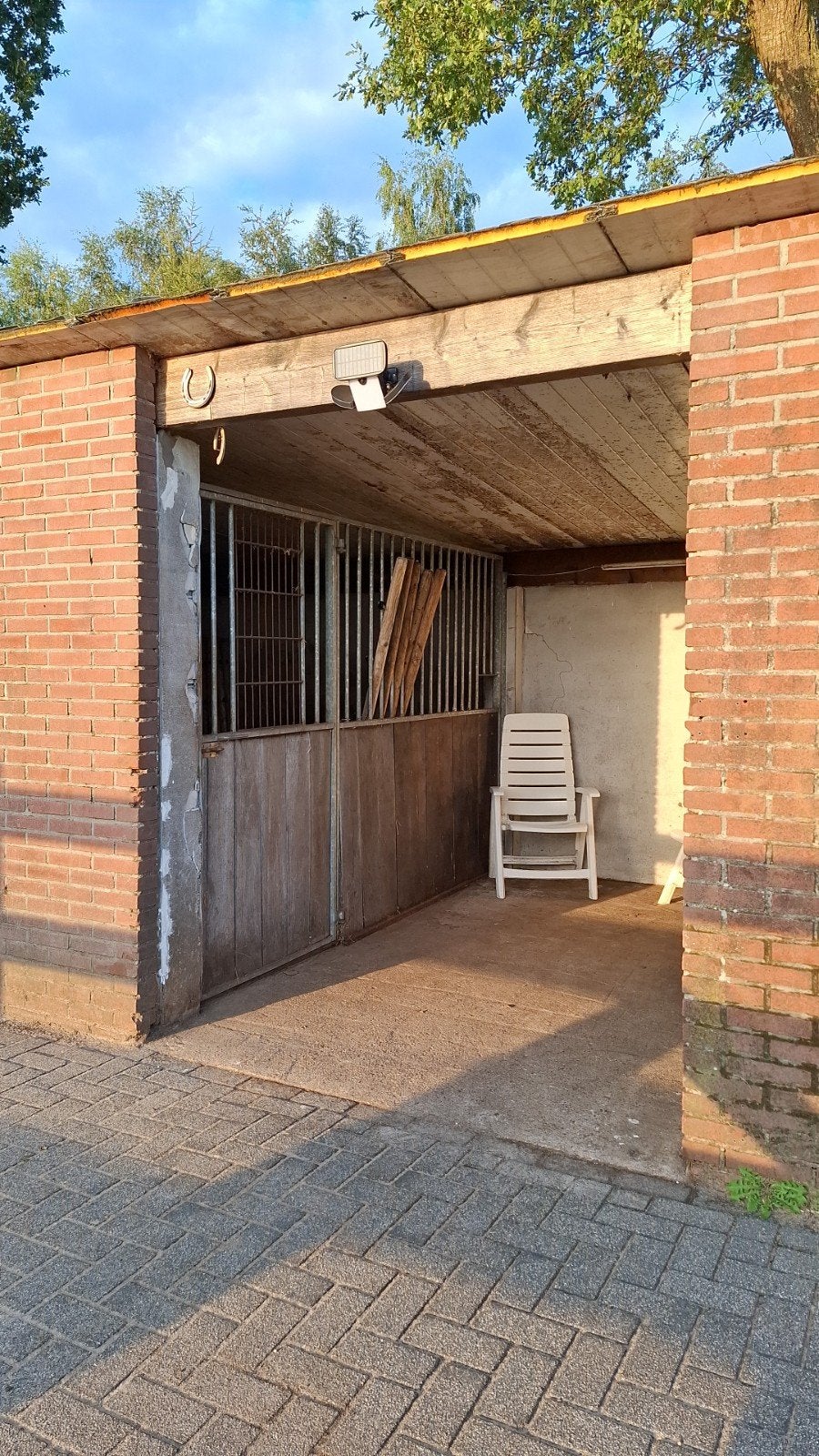 shetlander stalling paddock paradise tracksysteem, Stalling