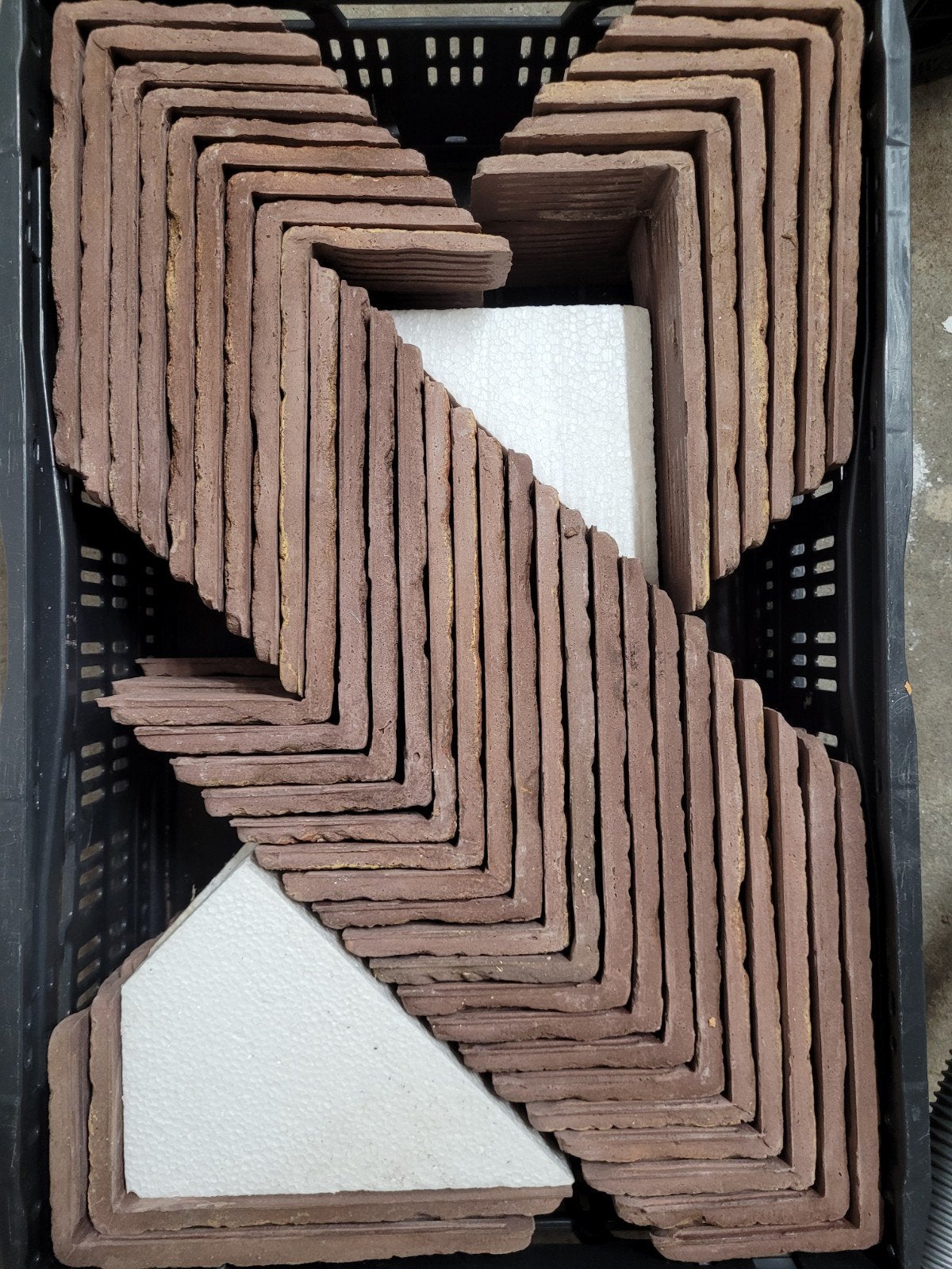 Circa 380 Nieuwe Hoek Steenstrips, Doe-het-zelf en Verbouw, Ophalen, Nieuw, Overige materialen, Overige typen