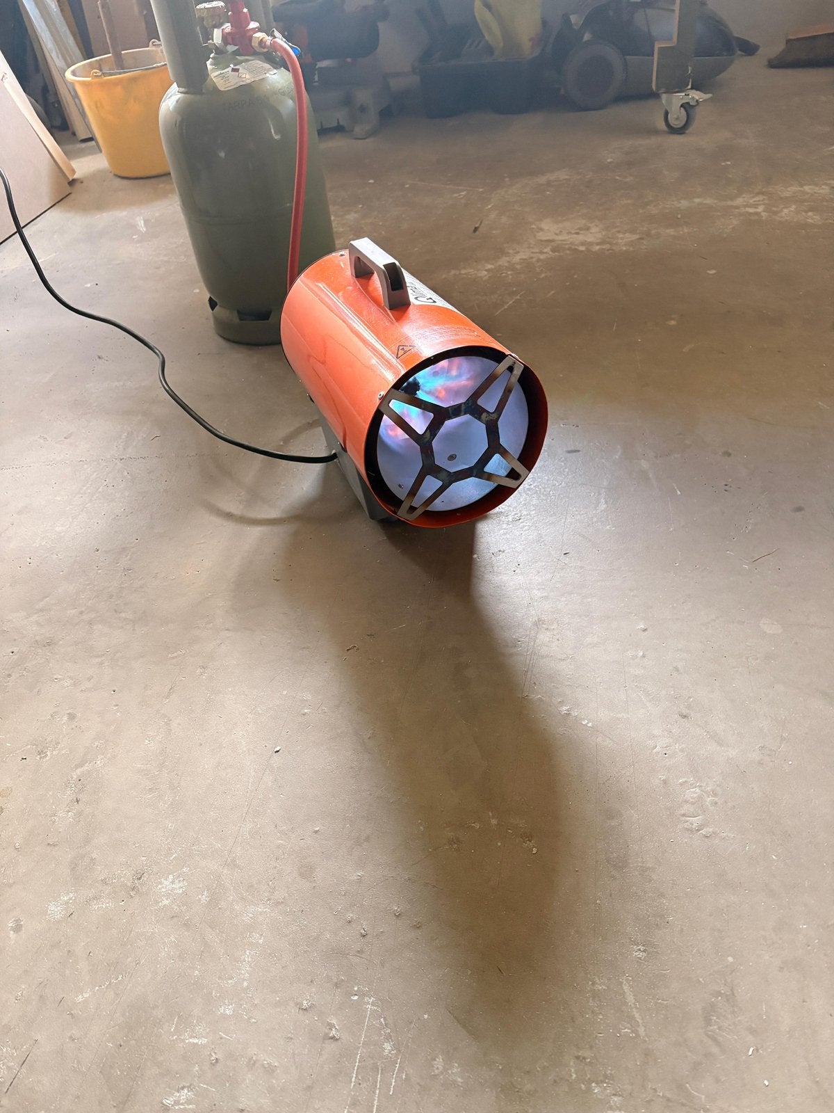 Heteluchtkanon GFA 1010 - 10 kW op gas, Gebruikt, Gas, Overige soorten, Ophalen of Verzenden