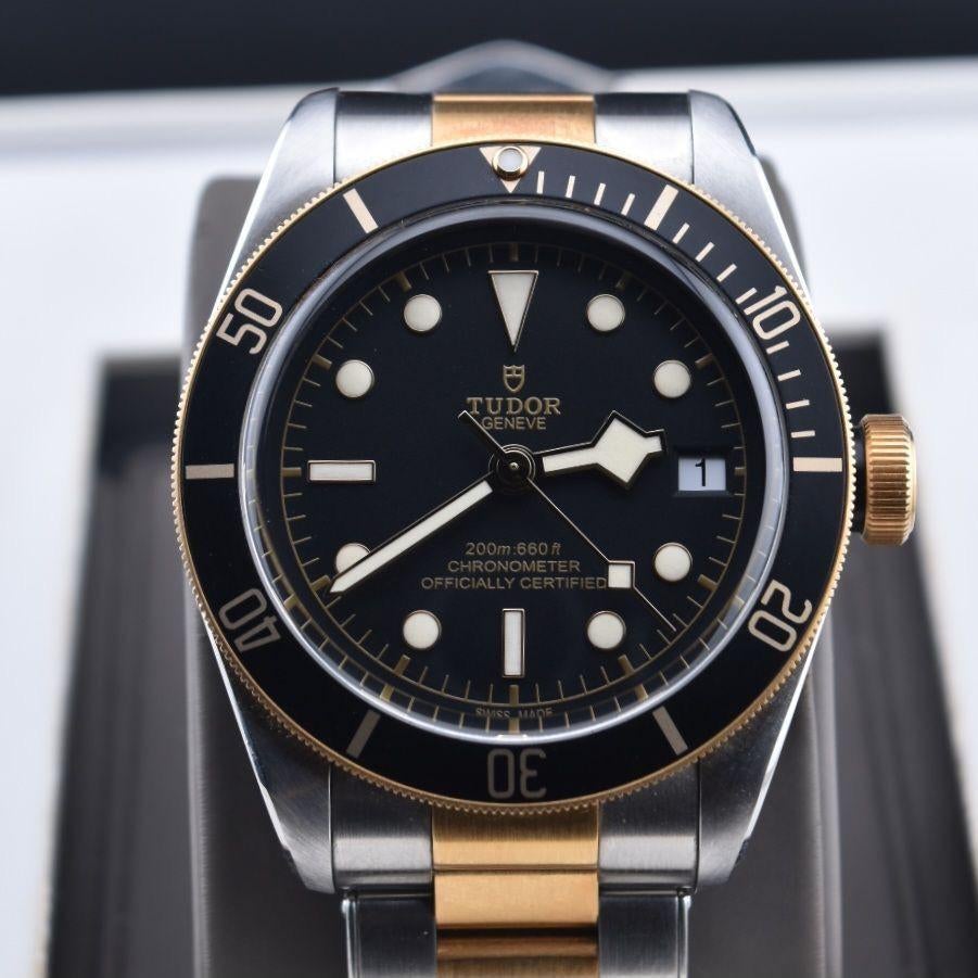 Tudor Black Bay S&G, Overige merken, Staal, Staal, Polshorloge