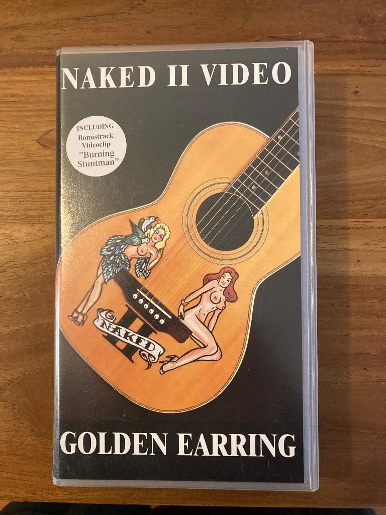 VHS Golden Earring - Naked II Video (Nieuw), Cd's en Dvd's, Alle leeftijden, Verzenden, Nieuw in verpakking, Muziek en Concerten