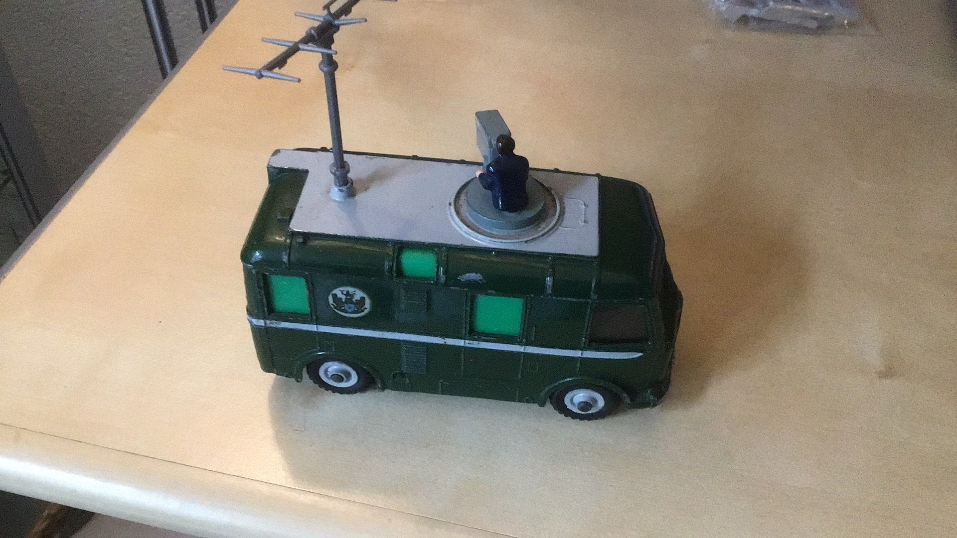 DINKY TOYS ROVING EYE BBC 968 DEZE IS COMPLEET EN NETJES !!, Ophalen of Verzenden, Gebruikt, Auto, Dinky Toys