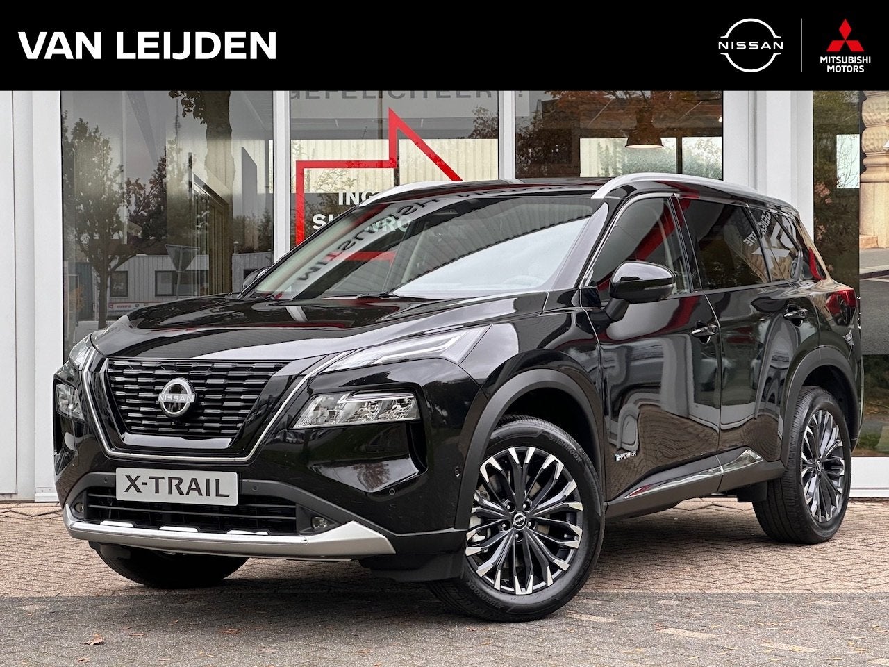 Nissan X-Trail E-Force 4WD Tekna 7-Persoons | Trekgewicht 1., Auto's, Nissan, 12 maanden, 1497 cc, Gebruikt, Zwart