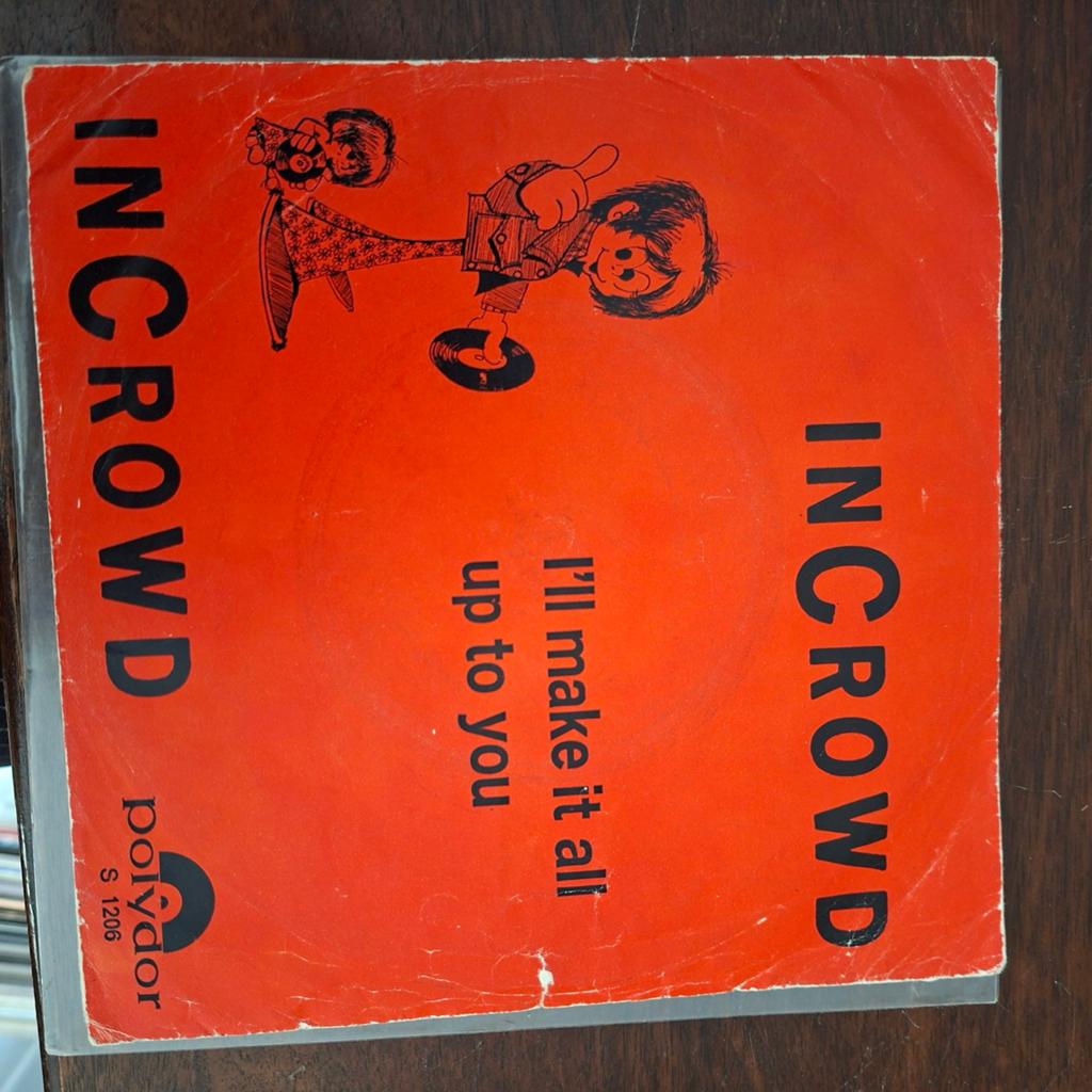 The In Crowd - I'll Make It All Up To You Polydor Single, Cd's en Dvd's, Vinyl Singles, Gebruikt, Single, 1960 - 1969, Pop, 7 inch