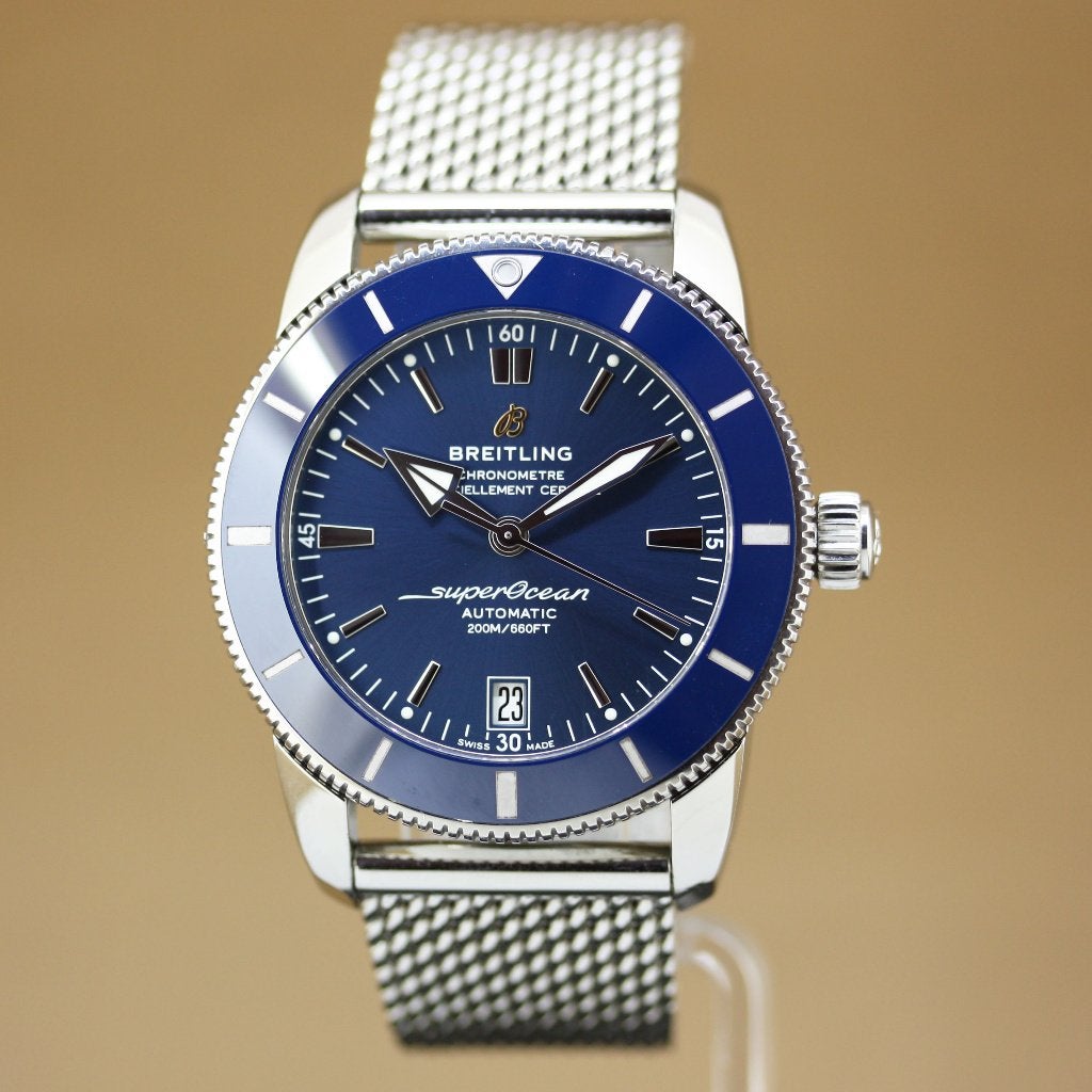 Breitling Superocean Heritage II 42 – Ref. AB2010161C1A1, Staal, Gebruikt, Staal, Breitling
