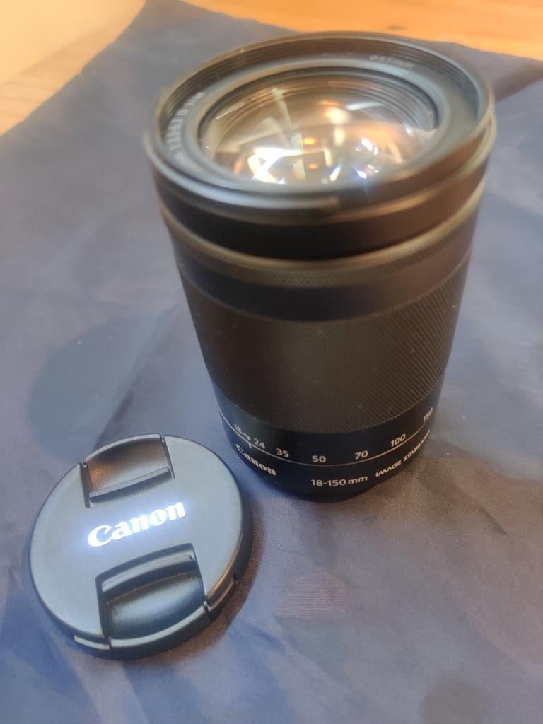 Canon EF‑M 18–150mm Telelens (voor Canon M‑mount), Ophalen of Verzenden, Zo goed als nieuw, Telelens, Zoom