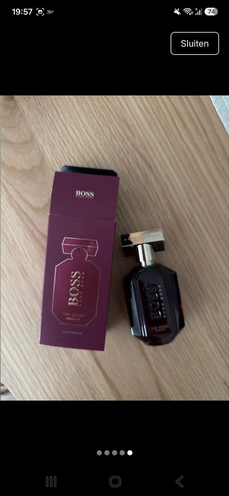 Hugo Boss The Scent Magnetic Eau de Parfum 50ml, Ophalen of Verzenden, Zo goed als nieuw