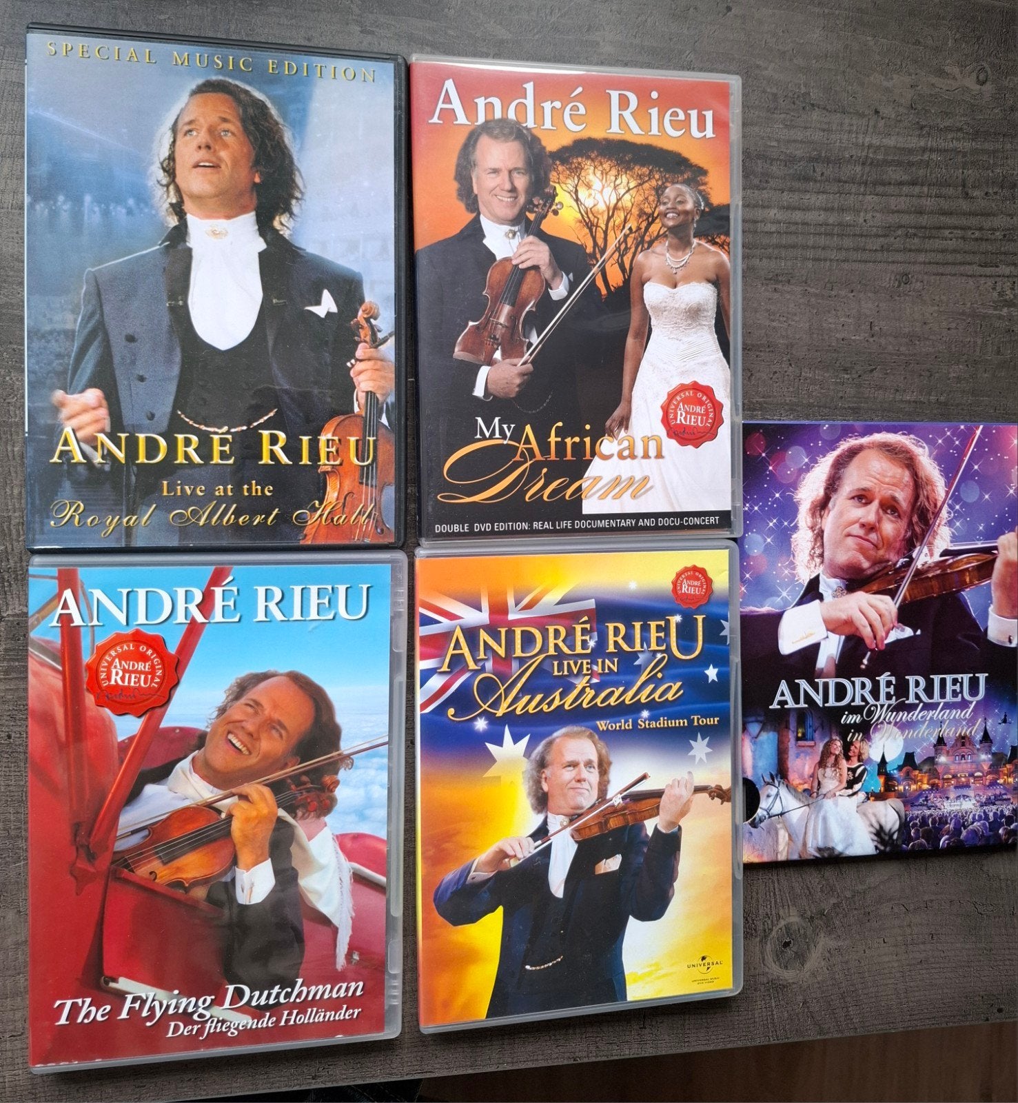 André Rieu  DVD's, Alle leeftijden, Ophalen of Verzenden, Zo goed als nieuw, Concert
