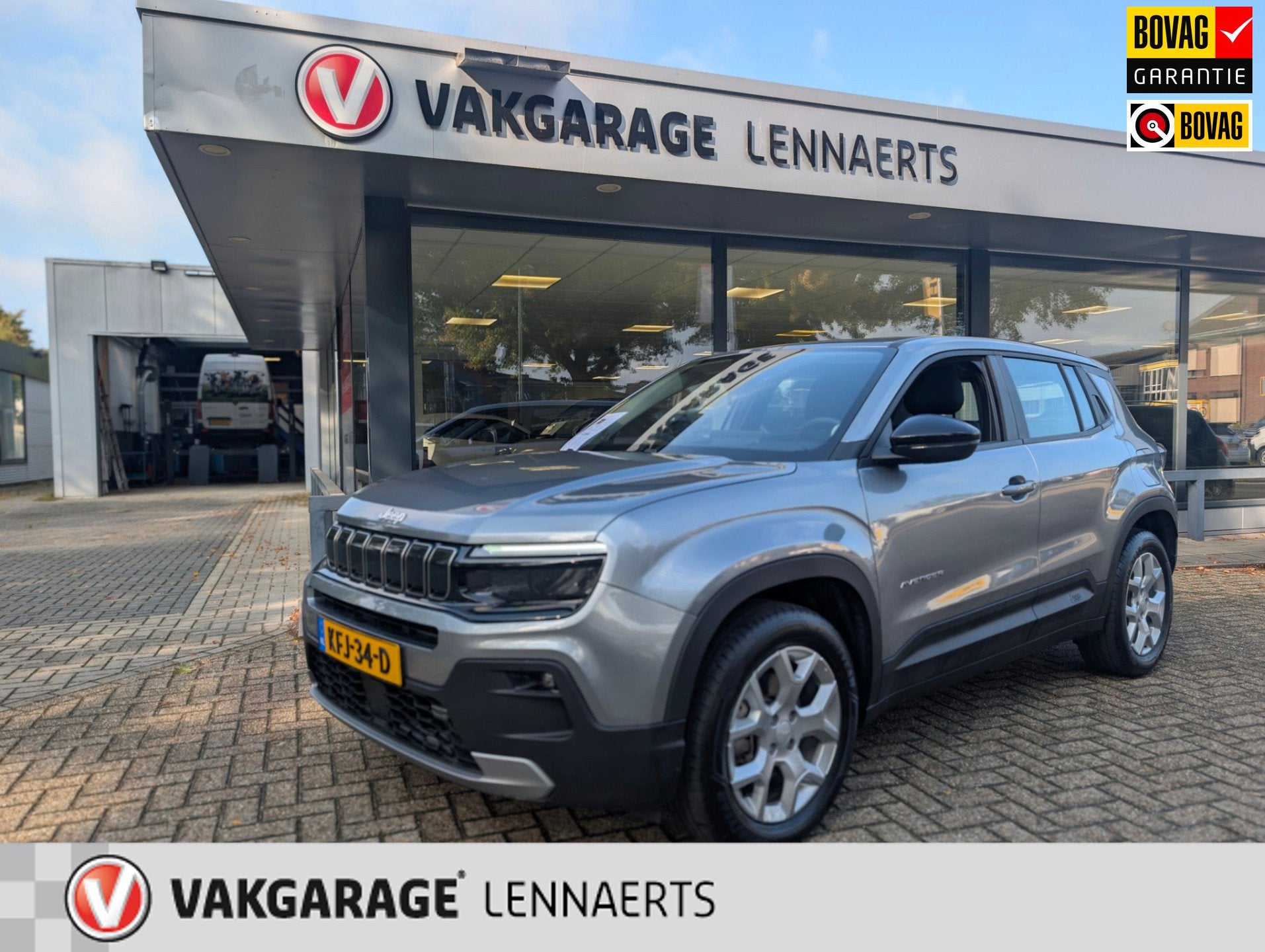 Jeep AVENGER 1.2 e-Hybrid Altitude, Rijklaarprijs / 12 mnd B, Auto's, Gebruikt, 1199 cc, 620 kg, Parkeersensor