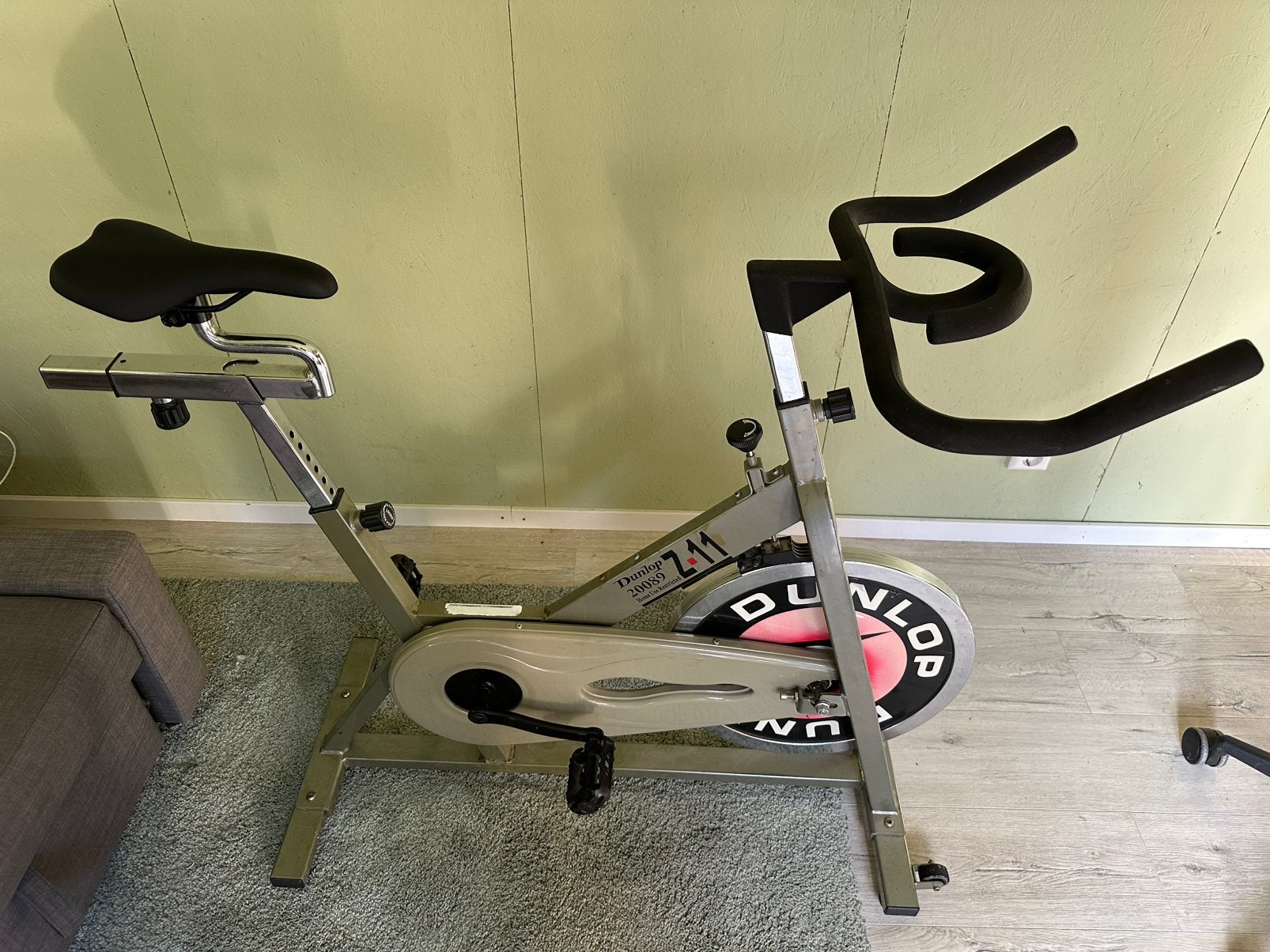 Dunlop Spinningfiets / Hometrainer, Ophalen, Gebruikt, Metaal, Spinningfiets