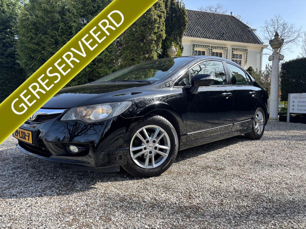 Honda Civic 1.3 Hybrid Elegance / Automaat / Climate Control, Auto's, Euro 5, Gebruikt, 4 cilinders, Zwart