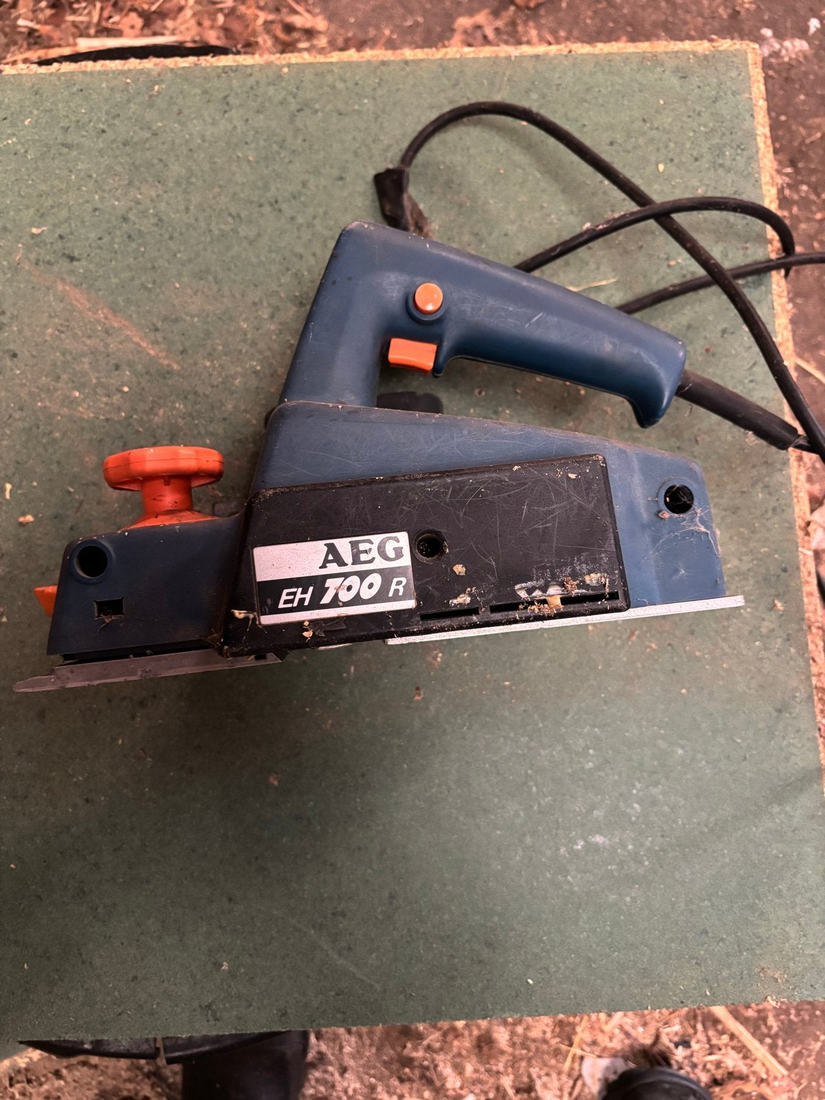 AEG EH 700 R elektrische schaafmachine, Ophalen of Verzenden, Gebruikt
