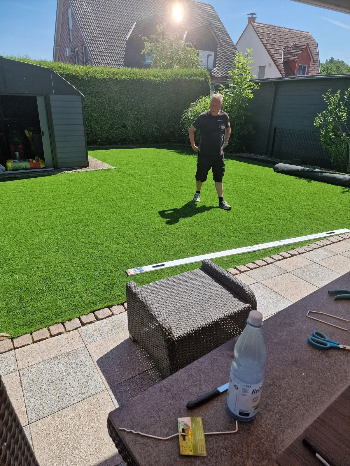 Kunstgras 40mm | 4m Breed | €15,- per m², Ophalen of Verzenden, Nieuw, 20 m² of meer, Kunstgras