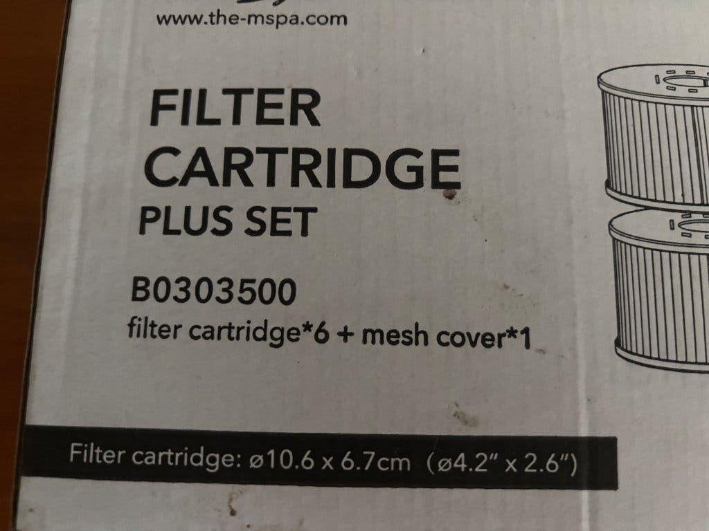 Filter M spa jacuzzi, Ophalen of Verzenden, Nieuw, Filter, Opblaasbaar