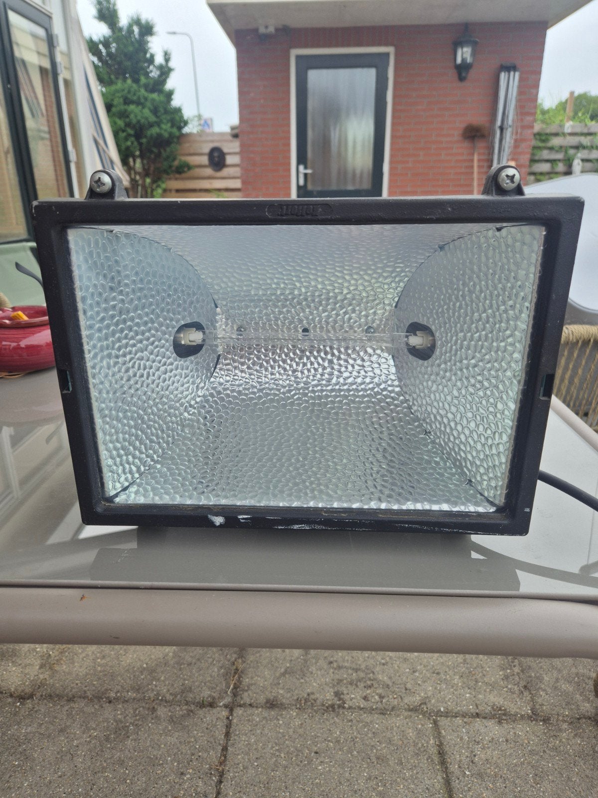 Kelfort Bouwlamp 1000 Watt - Krachtige Halogeen Schijnwerper, Ophalen, Gebruikt, 500 watt of meer, Lamp met armatuur