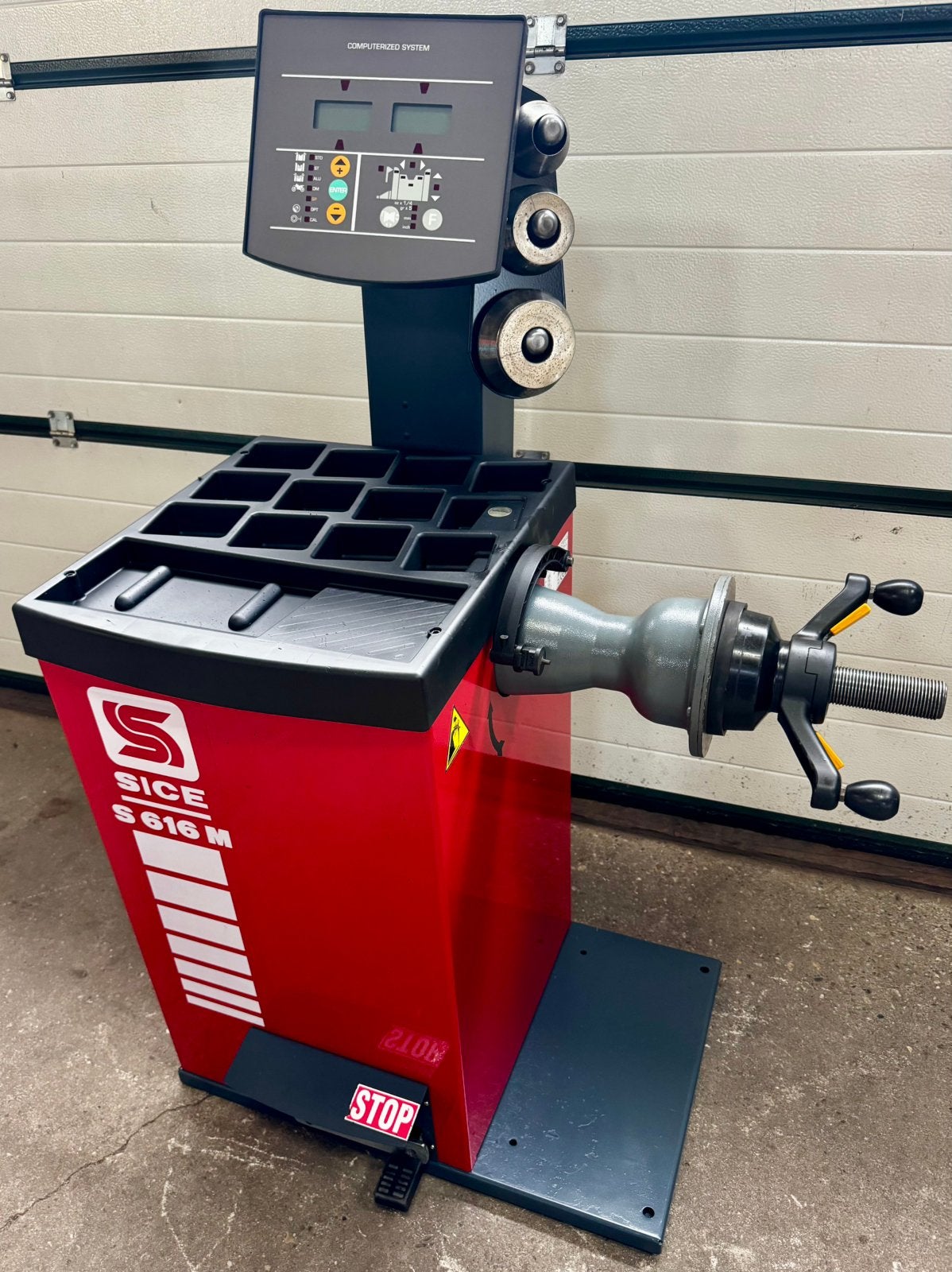 Super nette Sice S616M balanceer machine!, Auto diversen, Autogereedschap, Ophalen of Verzenden, Zo goed als nieuw