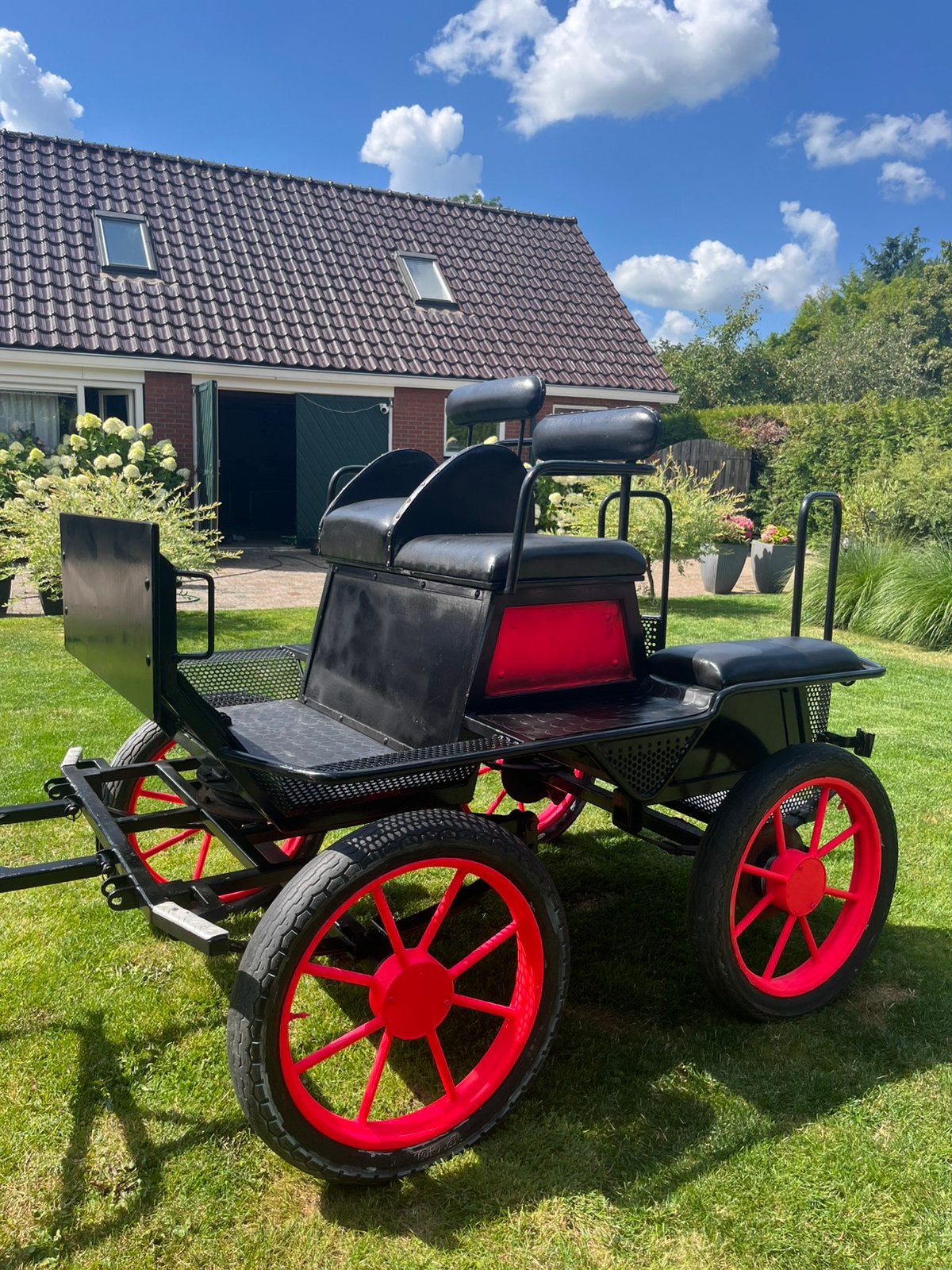 Marathon/recreatie wagen, Zo goed als nieuw, Marathonwagen, Pony