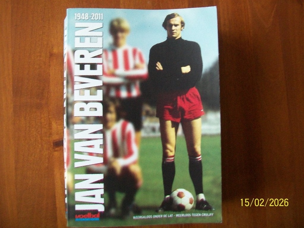 Jan van Beveren 1948 - 2011 ( PSV, Sparta), Verzenden, Zo goed als nieuw, PSV, Boek of Tijdschrift