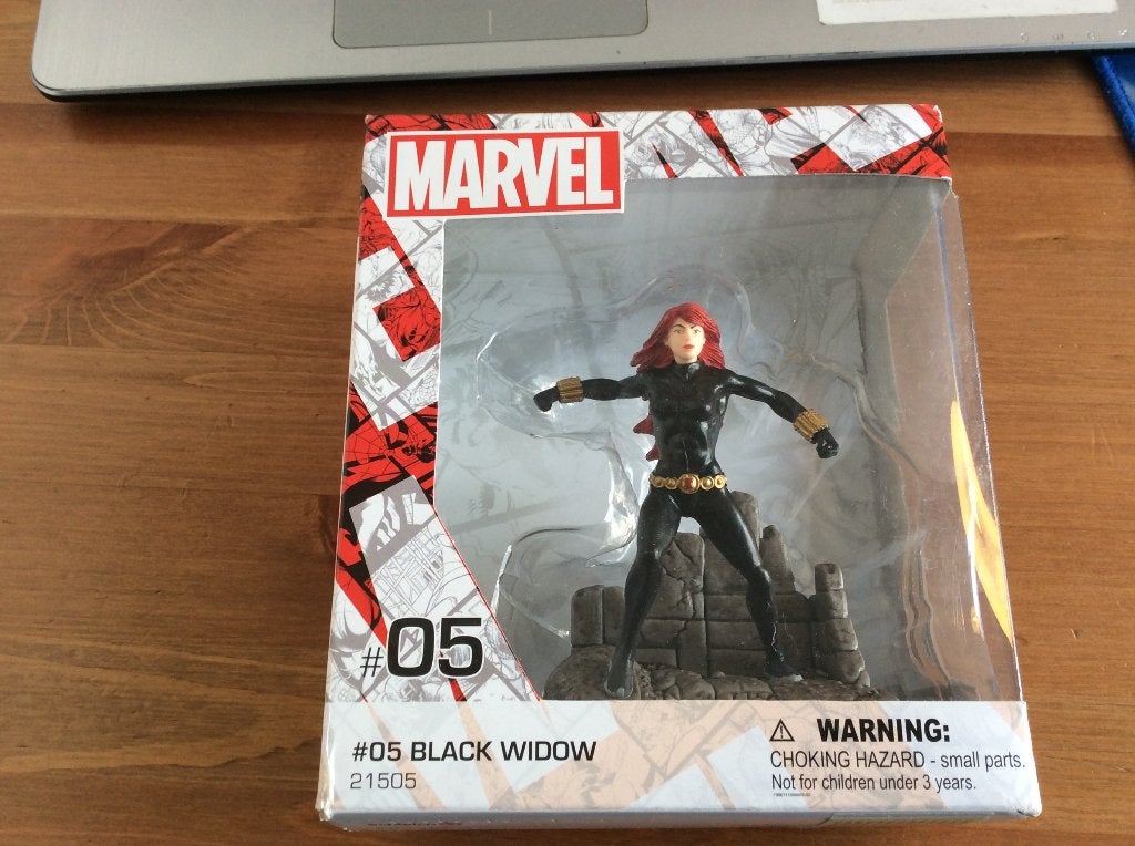 MARVEL figuur #5 Black Widow nieuw in doos, ongeopend, Ophalen of Verzenden, Nieuw