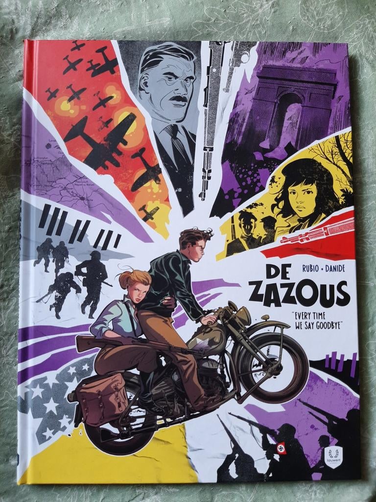 De Zazous - Stripboek Hardcover - Rubio & Danide, Eén stripboek, Ophalen of Verzenden, Zo goed als nieuw, Rubio & Danide