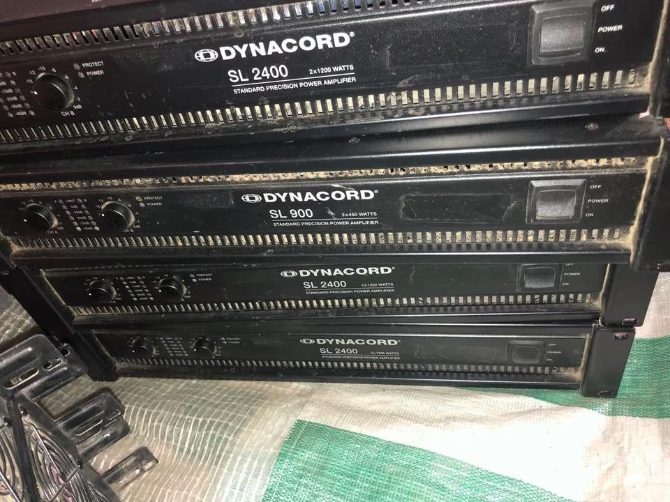 Dynacord  SL2400 +SL900, Ophalen, Zo goed als nieuw, 10 tot 20 kanalen