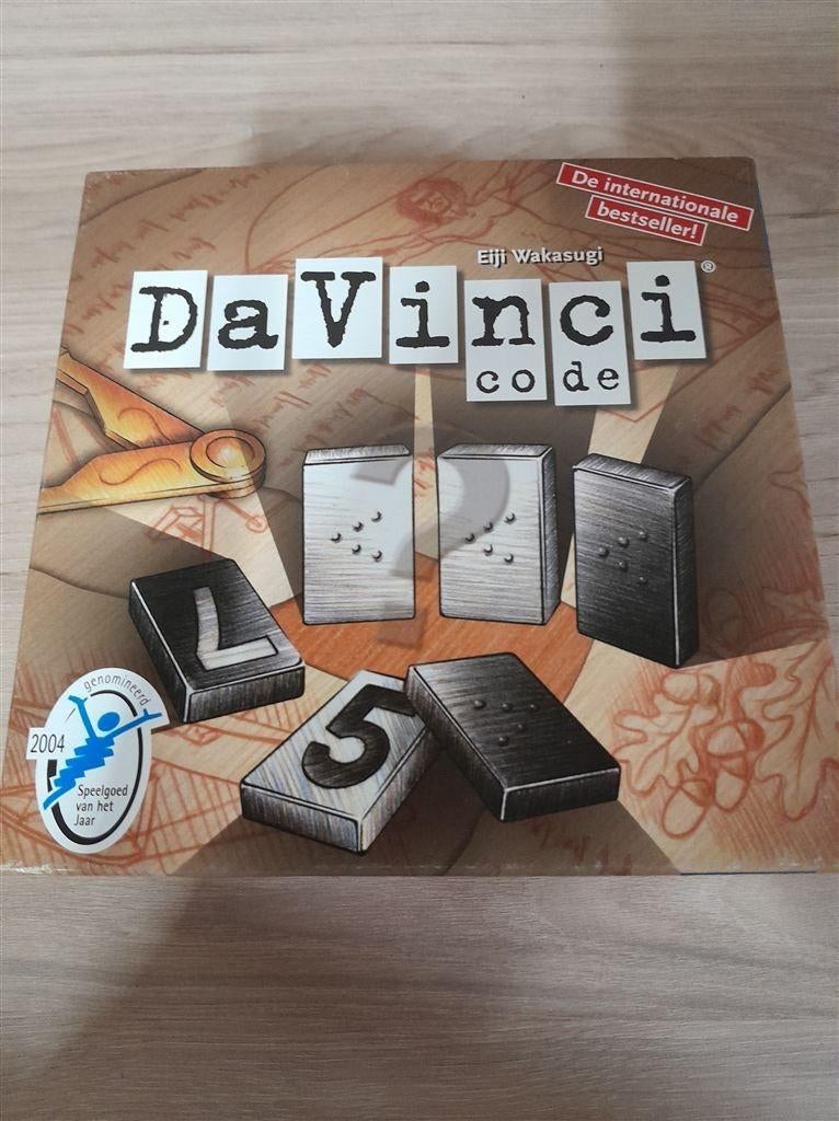 Davinci Code - s3919, Hobby en Vrije tijd, Gezelschapsspellen | Bordspellen, Verzenden, Zo goed als nieuw