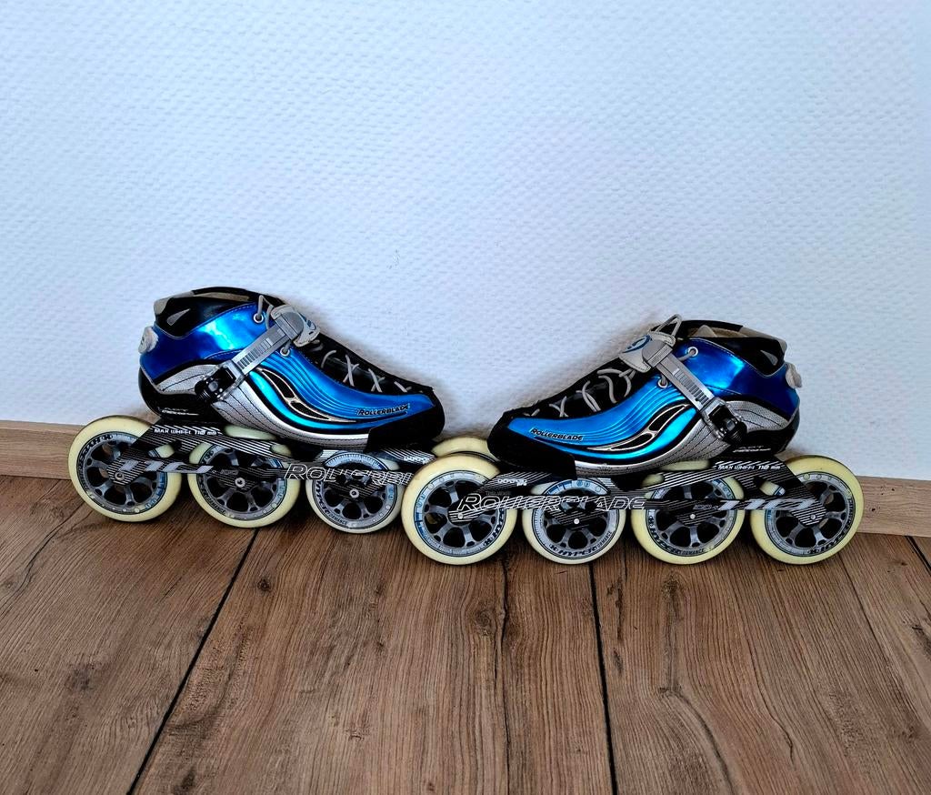 Rollerblade Racemachine skeelers maat 41, Ophalen of Verzenden, Inline skates 4 wielen, Overige merken