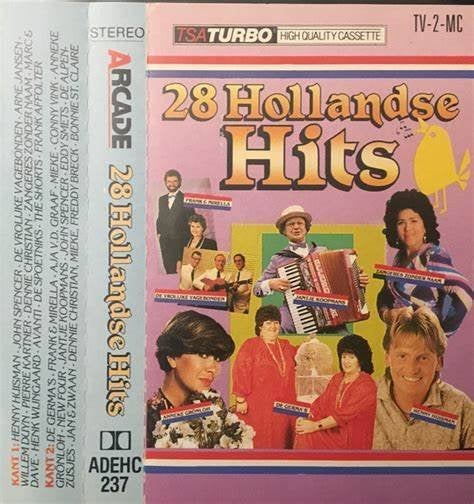 28 Hollandse Hits - TSA Turbo High Quality Cassette Nieuw, Verzenden, 1 bandje, Voorbespeeld, Nieuw in verpakking