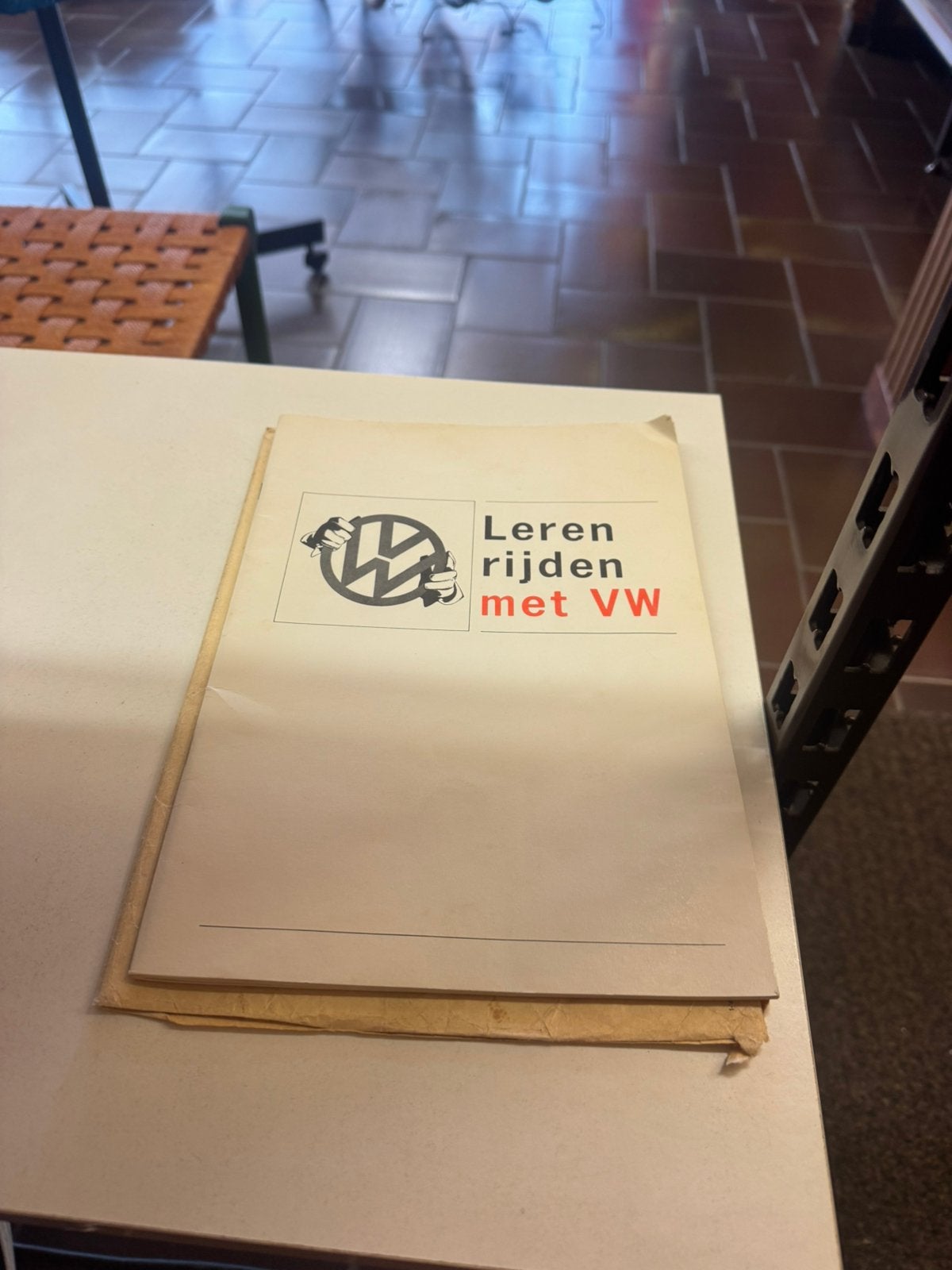 Leren rijden met VW boekwerk (Nr: 2298), Ophalen