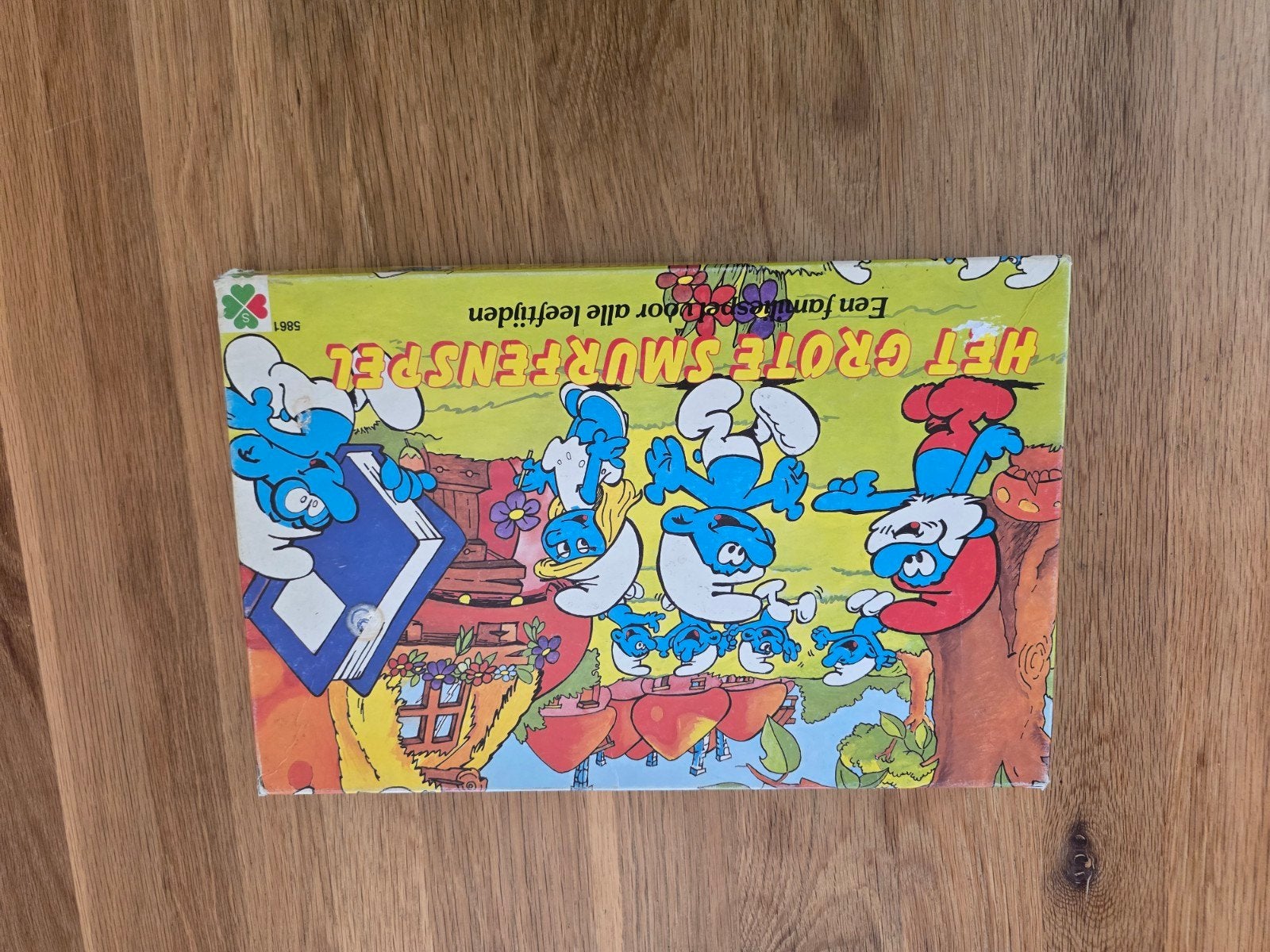Het Grote Smurfen Spel - Vintage Bordspel, Drie of vier spelers, Ophalen of Verzenden, Gebruikt, Clementoni