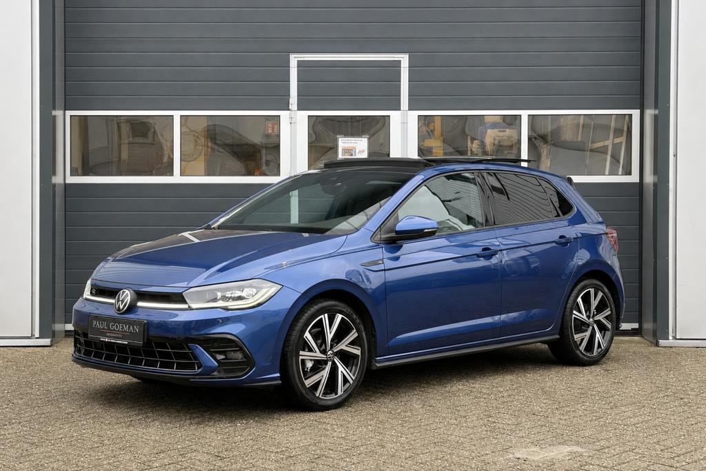 Volkswagen Polo 1.0 TSI 110pk Dsg-7 2021 Blauw, Blauw, 3 cilinders, 1100 kg, Lichtsensor