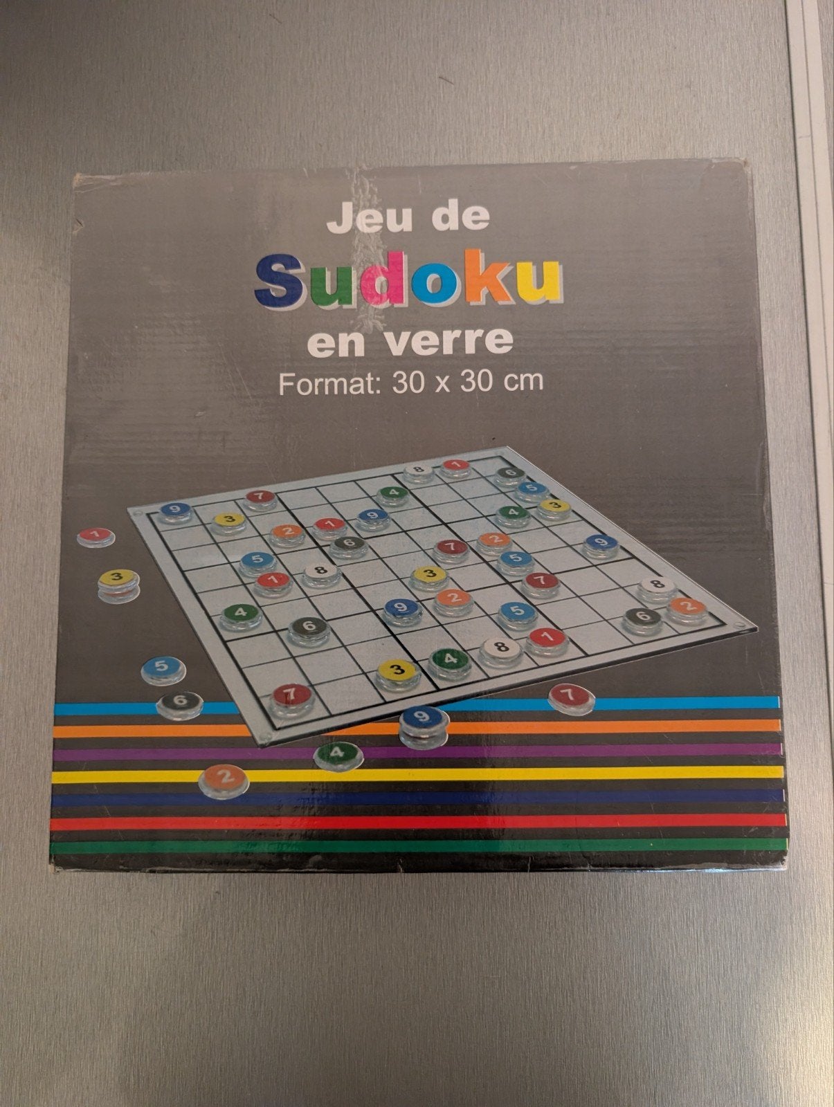 Glazen sudoku spel, Een of twee spelers, Ophalen of Verzenden, Gebruikt