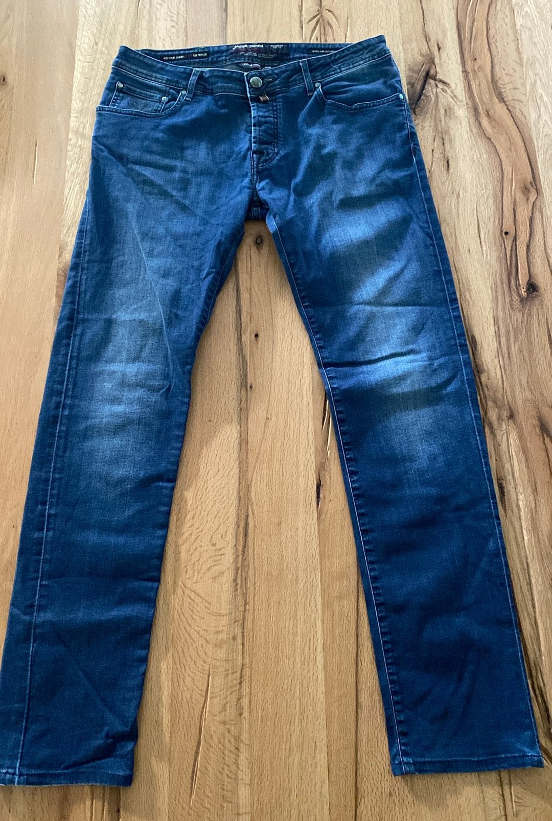 Zgan Jacob Cohen spijkerbroek jeans blauw maat 36, Verzenden, Zo goed als nieuw, Blauw, W36 - W38 (confectie 52/54)