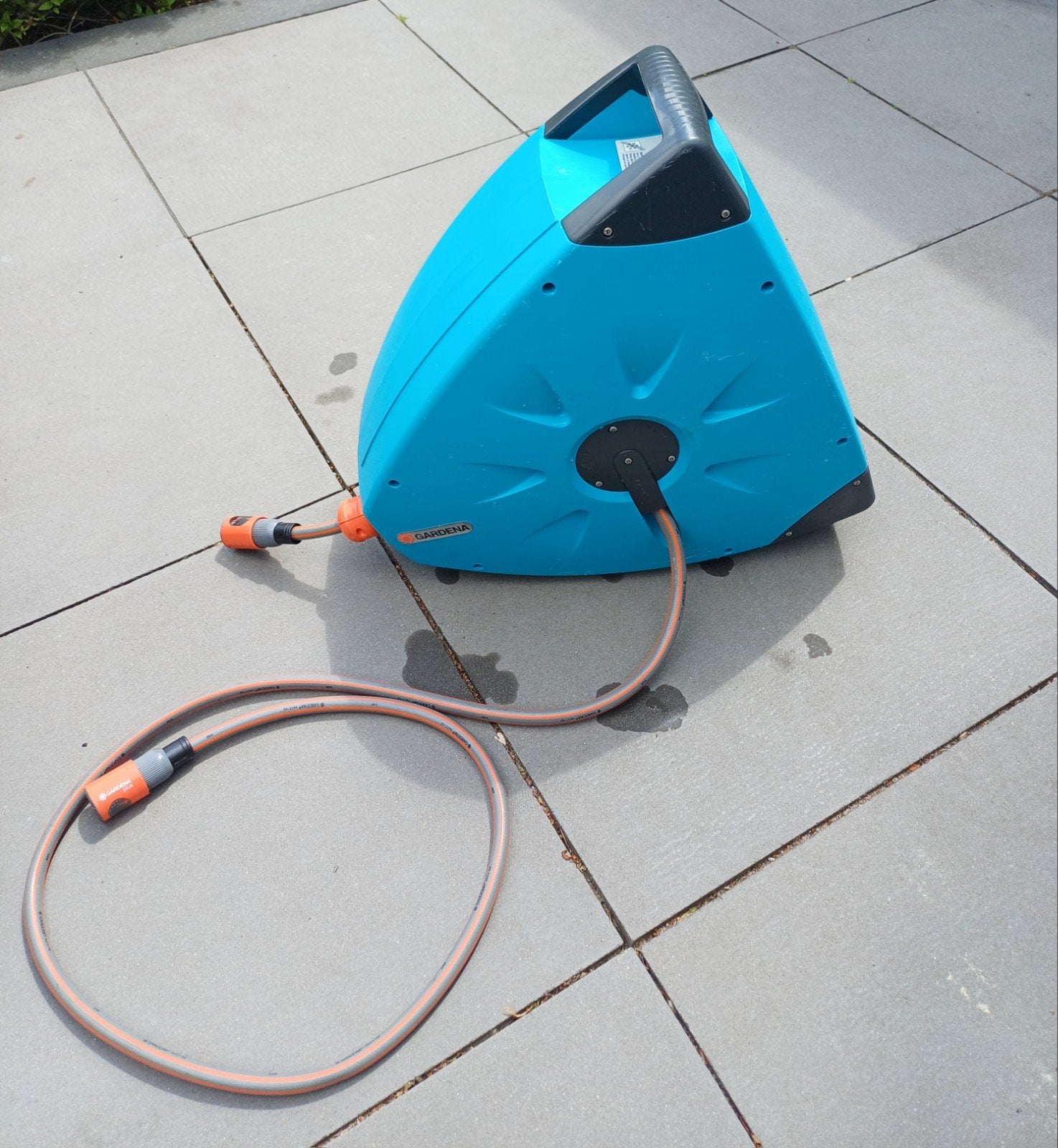 Gardena slanghaspel 20 meter, Ophalen, Gebruikt, Tuinslanghaspel