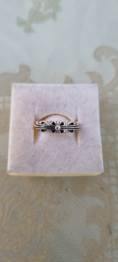 Chrome Hearts Baby Classic Floral Cross 925 zilver, Sieraden, Tassen en Uiterlijk, Verzenden, Zo goed als nieuw, 17 tot 18, Dame of Heer