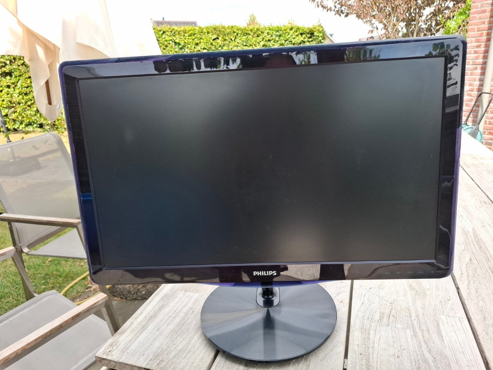 Philips Monitor 24 inch Full HD (Model 247E3LSU/00), Ophalen of Verzenden, Full HD, 60 Hz of minder, DVI