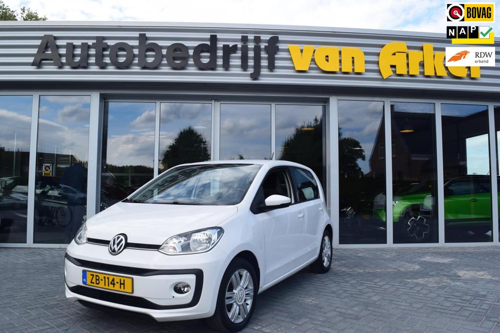 Volkswagen Up! 1.0 BMT high up!, Voorwielaandrijving, Stof, Gebruikt, Wit