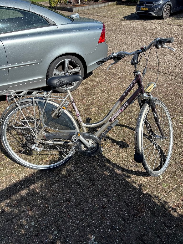 damesfiets, Fietsen en Brommers, Gebruikt, Versnellingen, 56 cm of meer, Trommelrem