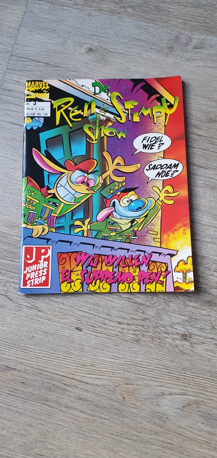 De Ren & Stimpy show, Marvel Comics, Eén comic, Ophalen of Verzenden, Gelezen, Amerika
