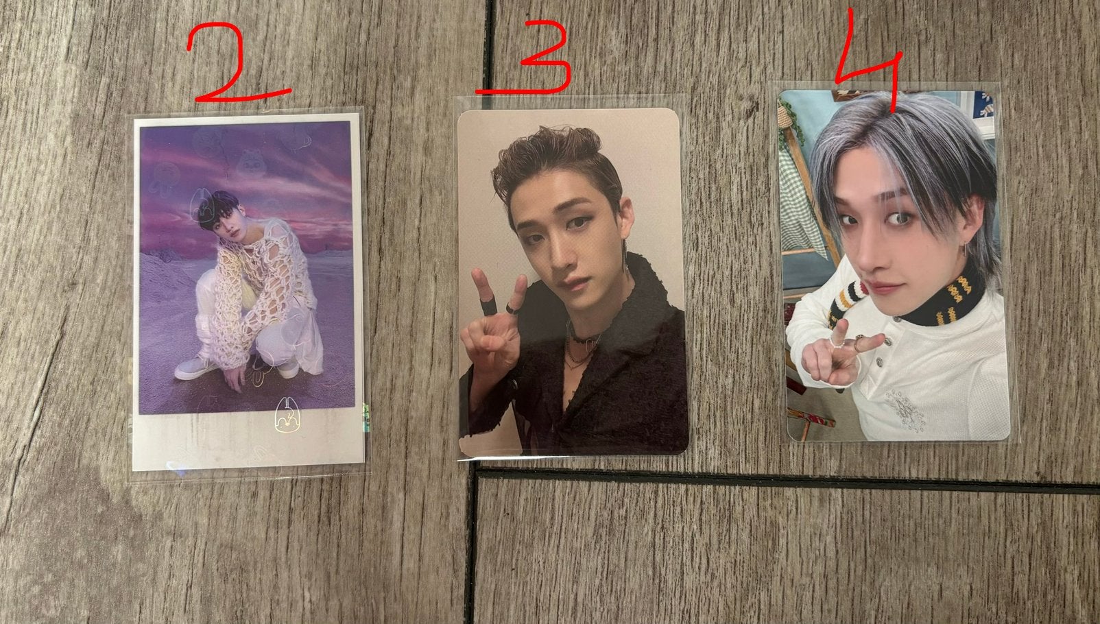 Stray Kids Bangchan photcards, Verzamelen, Ophalen of Verzenden, Zo goed als nieuw, Foto of Kaart