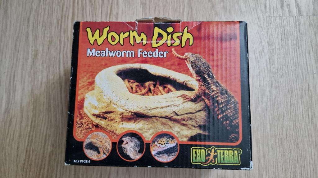 Meelworm feeder / voerbakje / worm dish, Dieren en Toebehoren, Reptielen en Amfibieën | Toebehoren, Ophalen, Nieuw, Overige typen