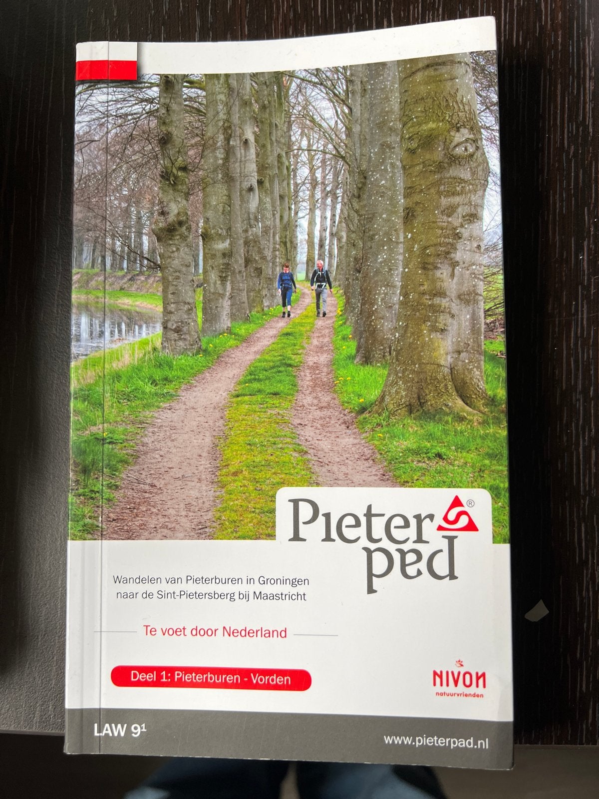 Pieterpad Deel 1: Pieterburen - Vorden (LAW 9-1), Overige merken, Fiets- of Wandelgids, Ophalen of Verzenden, Zo goed als nieuw