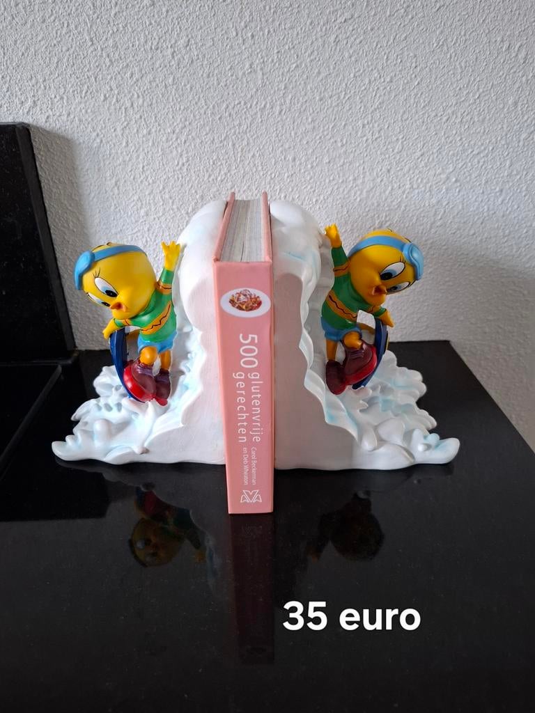Boekensteunen tweety looney tunes, Verzamelen, Ophalen, Dier