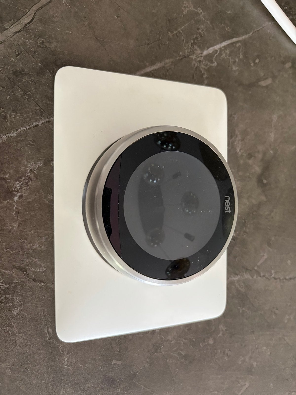 Nest thermostaat inclusief Heat Link, Ophalen of Verzenden, Slimme thermostaat, Gebruikt