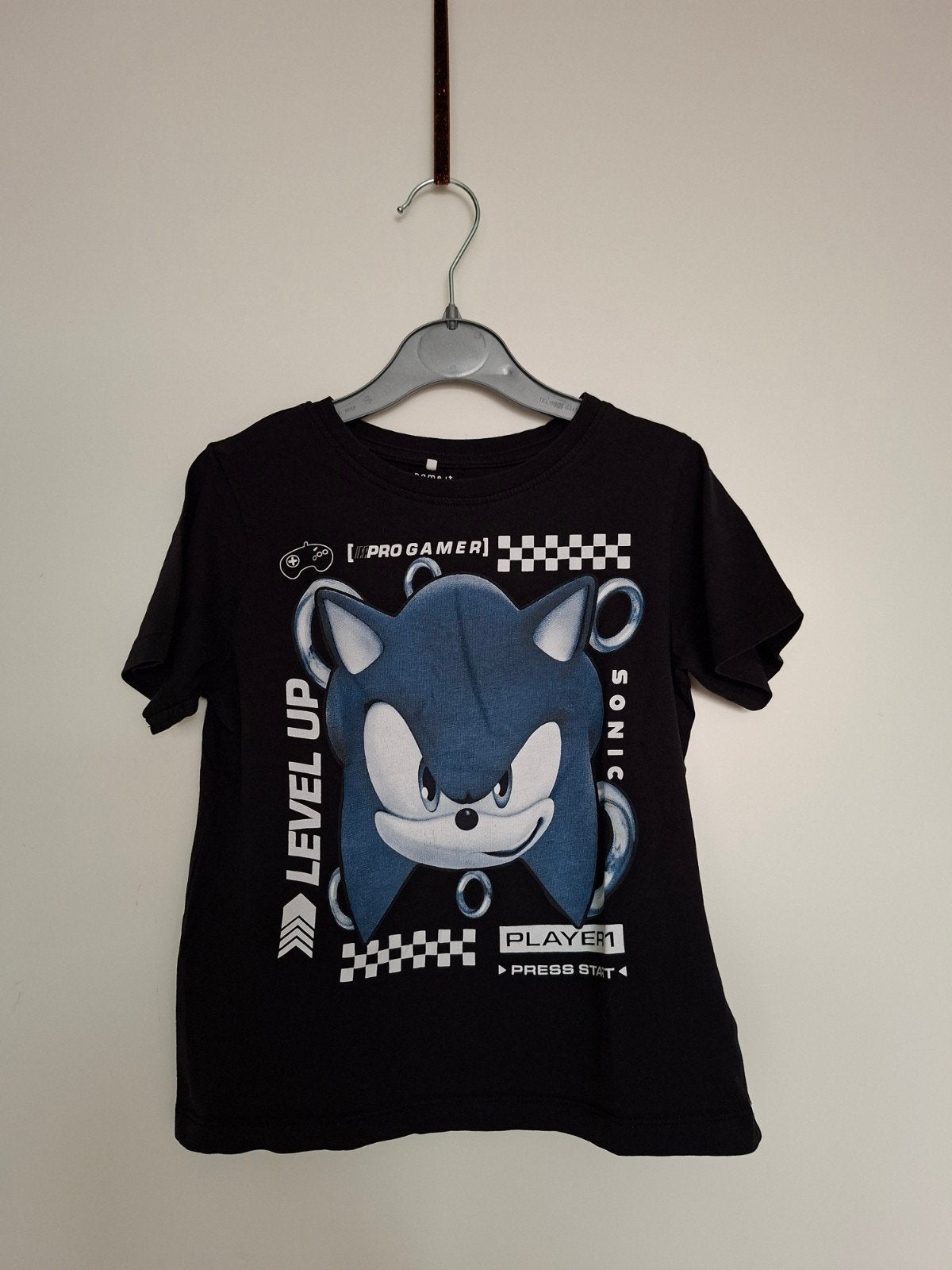 Name It Sonic T-shirt - Maat 116 z.g.a.n., Ophalen of Verzenden, Zo goed als nieuw, Shirt of Longsleeve, Jongen