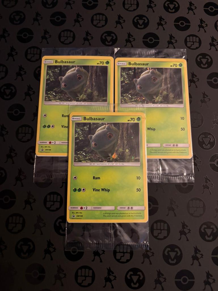 Bulbasaur , Psyduck , Pikachu - Sealed Promo's Pokemon kaart, Ophalen, Zo goed als nieuw
