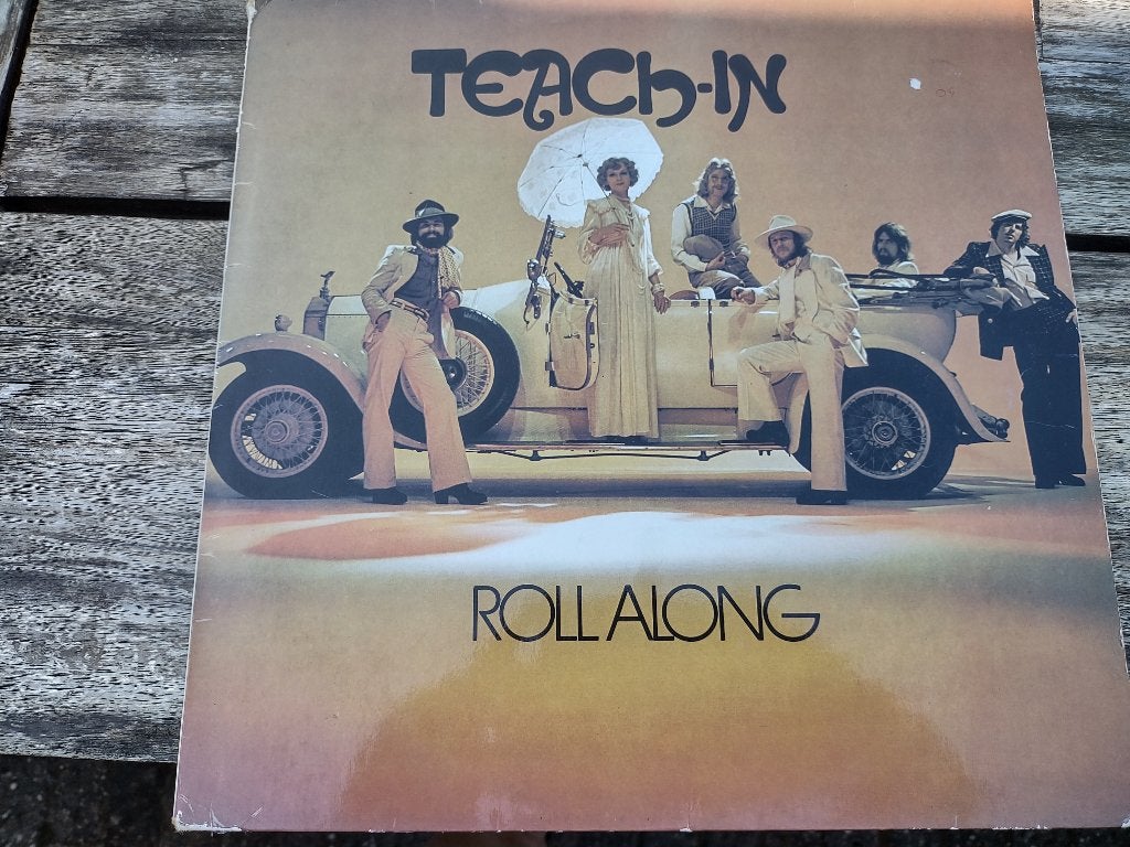 LP - Teach-in - Roll along, Ophalen of Verzenden, Zo goed als nieuw, 12 inch